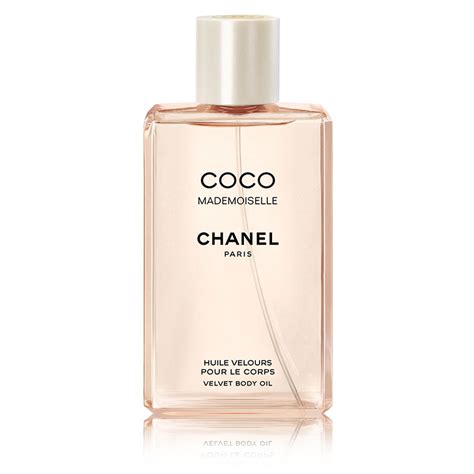 chanel dry body oil|coco mademoiselle velvet body oil.